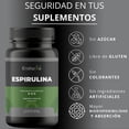 thumbnail image 4 of Alga Espirulina 500 Mg - 60 Cápsulas Sin Sabor, 4 of 6
