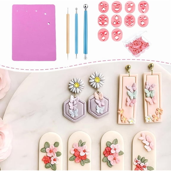 1set * clay cutters shapes-As Shown