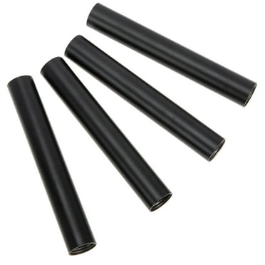 4 Pcs Black Chandelier Ceiling Fan Extension Rod Pendant Light Pole Connecting Lamp Iron