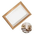 thumbnail image 4 of Marco de fotos de madera maciza, 5/6/7/8/10 pulgadas A4, marco de fotos para colgar en la pared o en la mesa, elegante decoración del hogar, ideal para enmarcar fotos, certificados y obras de arte, 6, 4 of 8