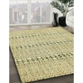 thumbnail image 2 of Ahgly Company Indoor Rectangle Abstract Sun Yellow Abstract Area Rugs, 2' x 4', 2 of 6