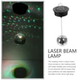 thumbnail image 2 of EeaseCA Disco Light Mirror Ball Rotating Spotlight Stage Hanging Light Ball for Party, 2 of 8