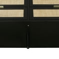 thumbnail image 2 of EDOEMSE Modern 6 Wide Drawer Long Dresser Chest of Drawers Wooden Dresser for Bedroom Black, 2 of 11