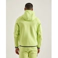 thumbnail image 2 of Nike Tech Men's Full-Zip Windrunner Hoodie (HV0949-736, Light Lemon Twist/Black) Size Medium, 2 of 4