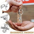 thumbnail image 1 of unbranded Llavero Con De Baseball Para Colgar En Bolsas O, 1 of 7