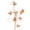Orange, variant on Verdsylv Artificial Berry Vine Decoration - Bendable Shaping Wire - Perfect for Vase Fillers, Wedding & Holiday Photography Props - Home Soft Furnishings, Red