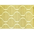 thumbnail image 1 of Ahgly Company Indoor Rectangle Abstract Yellow Contemporary Area Rugs, 3' x 5', 1 of 4