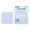 Blue, variant on Blue 100-Sheet Medium Sticky Notes, 7.6x7.6cm, Morandi Color, Adhesive Paper for Home & Office (1 pad)
