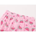 thumbnail image 5 of Beezizac Cotton Pajama for Girls - Pink Watermelon & Heart Long Sleeve Set 2-Piece for Kids Sleepover PJ Size 10, 5 of 7