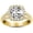 Yellow Gold, variant on 1.75 to 8.75 Carat LAB GROWN DIAMOND Split Shank Cushion Cut Diamond Engagement Ring (E-F Color VS2-SI1 Clarity) Platinum 1.75 Carat Size: 9