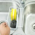 thumbnail image 2 of Estante de cocina Caddy del fregadero de acero inoxidable Sunnimix Soporte para esponja de cocina, 2 of 8