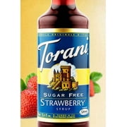Torani Sugar Free Strawberry Syrup 750ml
