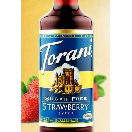 Torani Sugar Free Strawberry Syrup 750ml