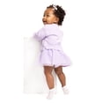 thumbnail image 4 of Wonder Nation Baby Girls' Embroidered Dress with Diaper Cover, 2-Piece, Sizes 0/3M-24M, 4 of 7