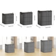 thumbnail image 2 of 2PCS Portable Moving Storage Bags - Large Capacity Zippered Fabric Organizer for Bedding & Clothes - Foldable Heavy Duty Blanket Spacious Moving Storage Bins for Quilts, Comforters, L (150L), 2 of 8