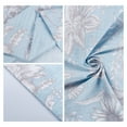thumbnail image 3 of Unique Bargains Pillowcase Soft Floral Pillow Cases with Envelope Closure Queen Blue, 3 of 7
