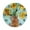 ZZNZ08027032, variant on Zhmjortal Flower Pattern Silent Wall Clock Round - Non-Ticking Desk Clock Battery Operated Quiet Decorative for Living Room Home Office School Kitchen (10 Inch)