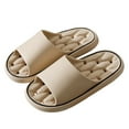 thumbnail image 2 of Shower Shoes Men Quick Drying Women Shower Sandals Non- House Slippers (Khaki 10), 2 of 4