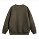 thumbnail image 3 of Blusas y camisas de manga larga con cuello redondo para hombre, sudadera holgada con cuello redondo de color liso, blusa de poliéster para hombre, 3 of 3