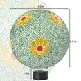 thumbnail image 7 of Gazing Ball,Mosaic Glass Gazing Ball,Garden Sphere with Sunflower Design,Colorful Outdoor Decor for Patio and Yard, 7 of 7