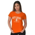 thumbnail image 4 of North Carolina Cute Footprints Beach Womens Fitted Plus Size Graphic Tee Brisco Brands 3X, 4 of 5