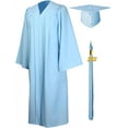 thumbnail image 3 of HAHDAXIA Ensemble de Toge de Graduation Mate avec Pompon 2024 pour Lycée et Bachelier, 3 of 7