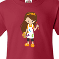 thumbnail image 4 of Inktastic Painter, Paint Artist, Cute Girl, Brown Hair Youth T-Shirt, 4 of 5