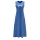 thumbnail image 1 of Vestido largo de verano para mujer, vestido informal ligero de verano para viaje de fiesta nocturna S, 1 of 7