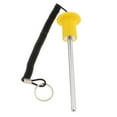 thumbnail image 2 of DYNWAVECA Weight Stack Pin Weight Stack Replacement Comfort Handle Exercise Equipment Accessories Portable Strength Training Weight Pin Yellow 8x125mm, 2 of 10