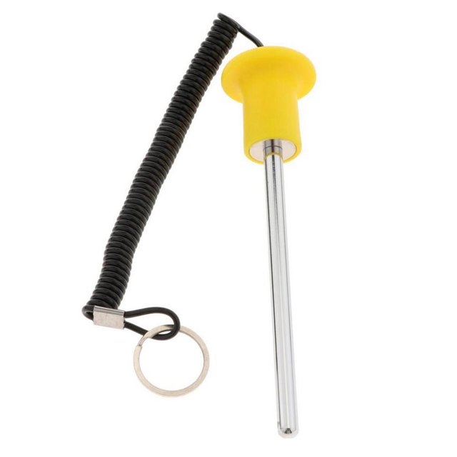 maskred Weight Stack Pin Accessories Multipurpose Stainless Yellow Pin Weight Steel 10x105mm Machine Yellow 8x125mm