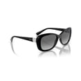 thumbnail image 2 of Vogue 55mm VO2943SB Butterfly Sunglasses, Black with Grey Gradient Lenses, 2 of 7