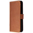 thumbnail image 2 of DECODED Full Grain Leather Folio + Case for Apple iPhone XR - Cinnamon Brown, 2 of 3