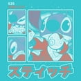 thumbnail image 2 of Girls Lilo & Stitch Comic Book Panels T Shirt, 2 of 4