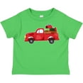 thumbnail image 3 of Inktastic Christmas Red Vintage Truck with Presents Boys or Girls Toddler T-Shirt, 3 of 5