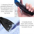 thumbnail image 3 of Raspadores de hielo de silicona para coche, 2 piezas, raspador de hielo para coche, raspador de nieve para limpiar vidrios y ventanas de coche, raspador de hielo para coches SUV azul x negro, 3 of 5
