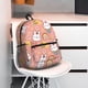 thumbnail image 5 of Disketp Rabbit So Cute Mochila Ligera Clásica con Múltiples Bolsillos, Mochila Casual para Hombre y Mujer, Ideal para Escuela, Trabajo y Viajes, 5 of 6