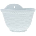 thumbnail image 3 of Wall Plant Holder Plastic Hanging Planter Woven Succulent Plant Pot Balcony Planter, 3 of 8