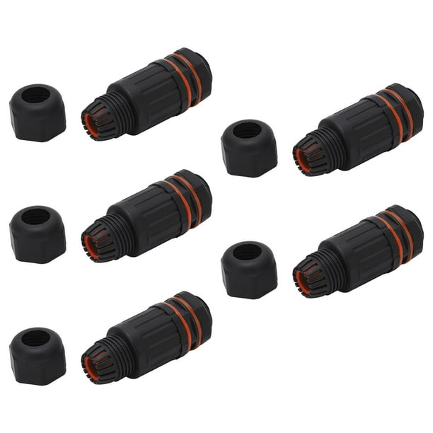 Conectores de caja de conexiones eléctricas, 5 piezas, conector de cable de polos para equipos eléctricos de 3 polos, diseño de última generación
