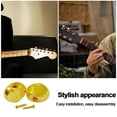 thumbnail image 4 of Folk Guitar Tuning Peg Handle, Decorative 6Pcs Fashionable Simple Installation Stable Guitar Tuning Key Button  for Replacement Black,Gold, 4 of 7
