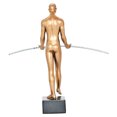 thumbnail image 5 of Adam & Friends Home Decor Tight-Rope Walker Black Base Sculpture | 1-Piece | Bronze, 5 of 7
