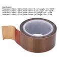 thumbnail image 4 of PTFE Ruban Haute Température Isolation Tissu Adhésif Rouleau Machine de Scellement sous Vide Consommables Réutilisables Artisanat Mat [Largeur 19mm], 4 of 9