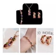 thumbnail image 2 of Set De Collar, Pulsera Y Aretes Para Regalo De Mujer MULTICOR, 2 of 5