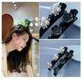 thumbnail image 4 of 2Pcs Sparkling Crystal Stone Hair Clips for Women, Hair Clips for Braids with 3 Small Clips, 4 of 5