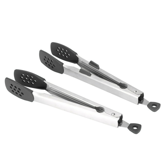 Filfeel Clip de Barbecue en Acier Inoxydable 2pcs pour la Maison