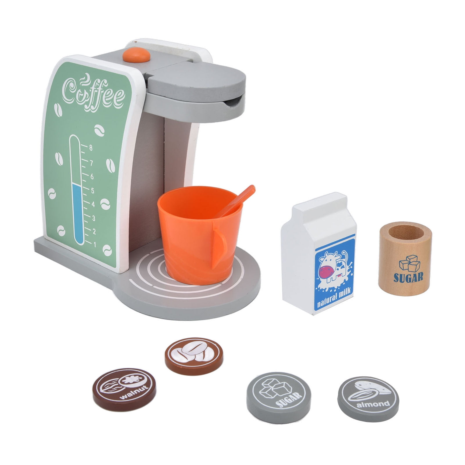 Play Kitchen Toy, Coffee Maker Toy Pretend Playset Silmulation For Daily Playing For Kids