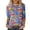 Light Blue, variant on Feather Mardi Casual top for Women Loose Fit 3/4 Sleeve Round Neck Soft Tee Comfortable Daily Wear Blouse S White