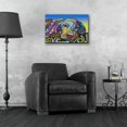 thumbnail image 4 of Epic Art 'Love You Hound' by Dean Russo Studios, Acrylic Glass Wall Art, 24"x16", 4 of 8
