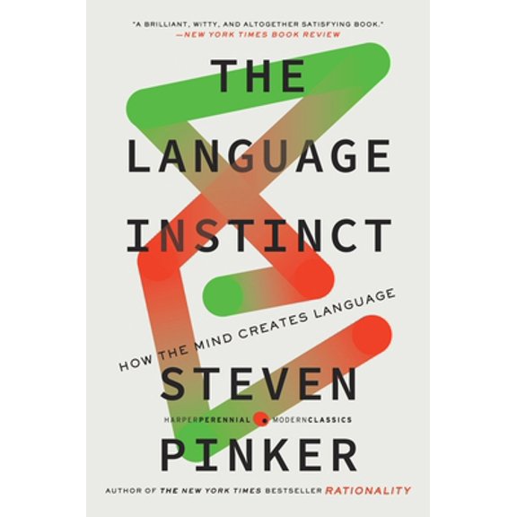 Pre-Owned The Language Instinct: How the Mind Creates Language (Paperback) 0061336467 9780061336461