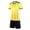 Yellow, variant on TrendOFT Soccer Uniforms Kids Adults Short Sleeve Training Breathable Sports Team Wear Soccer Blue 2XL