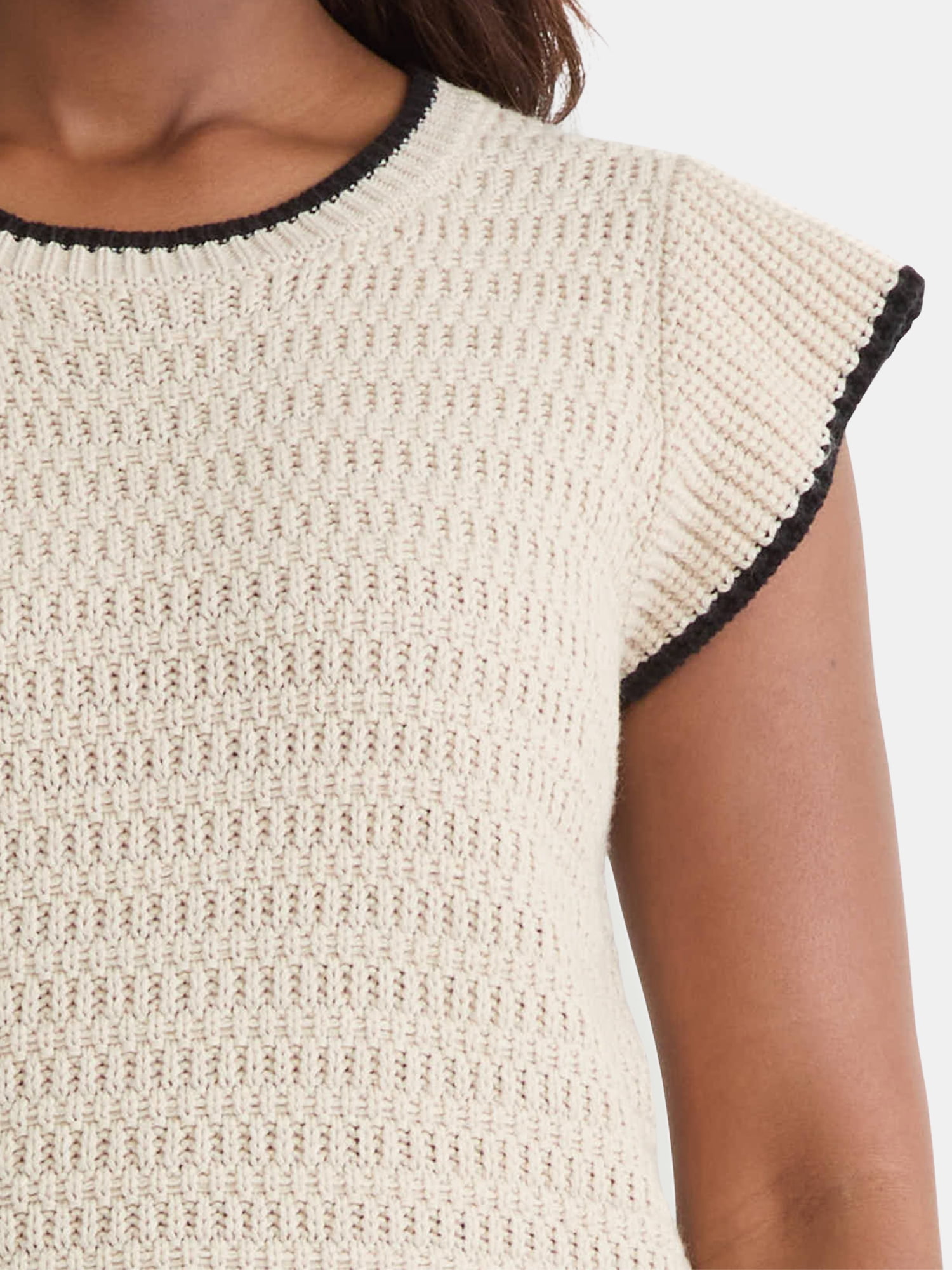 Time and Tru Flutter Sleeve Sweater, Size XS-XXXL
